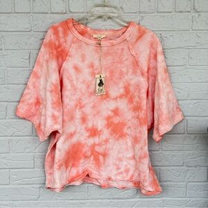 NEW! Easel Brand Oversize Boutique Tie-Dye Shirt